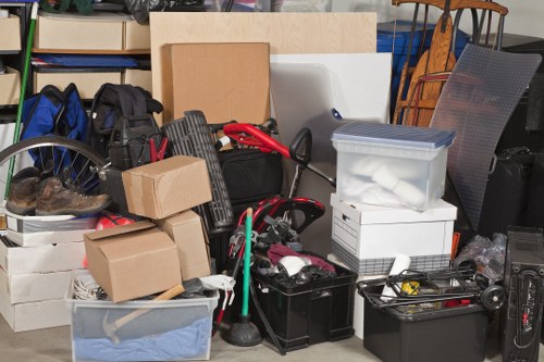 Satisfied customers after successful house clearance