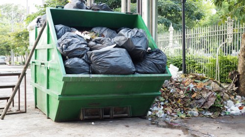 Documentation and insurance certificate for commercial waste removal